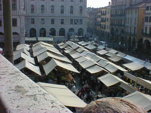 market of Padova