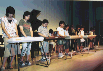 ダンスとアンサンブルの写真